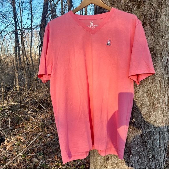 Psycho Bunny V-Neck Tee - Picture 1 of 7